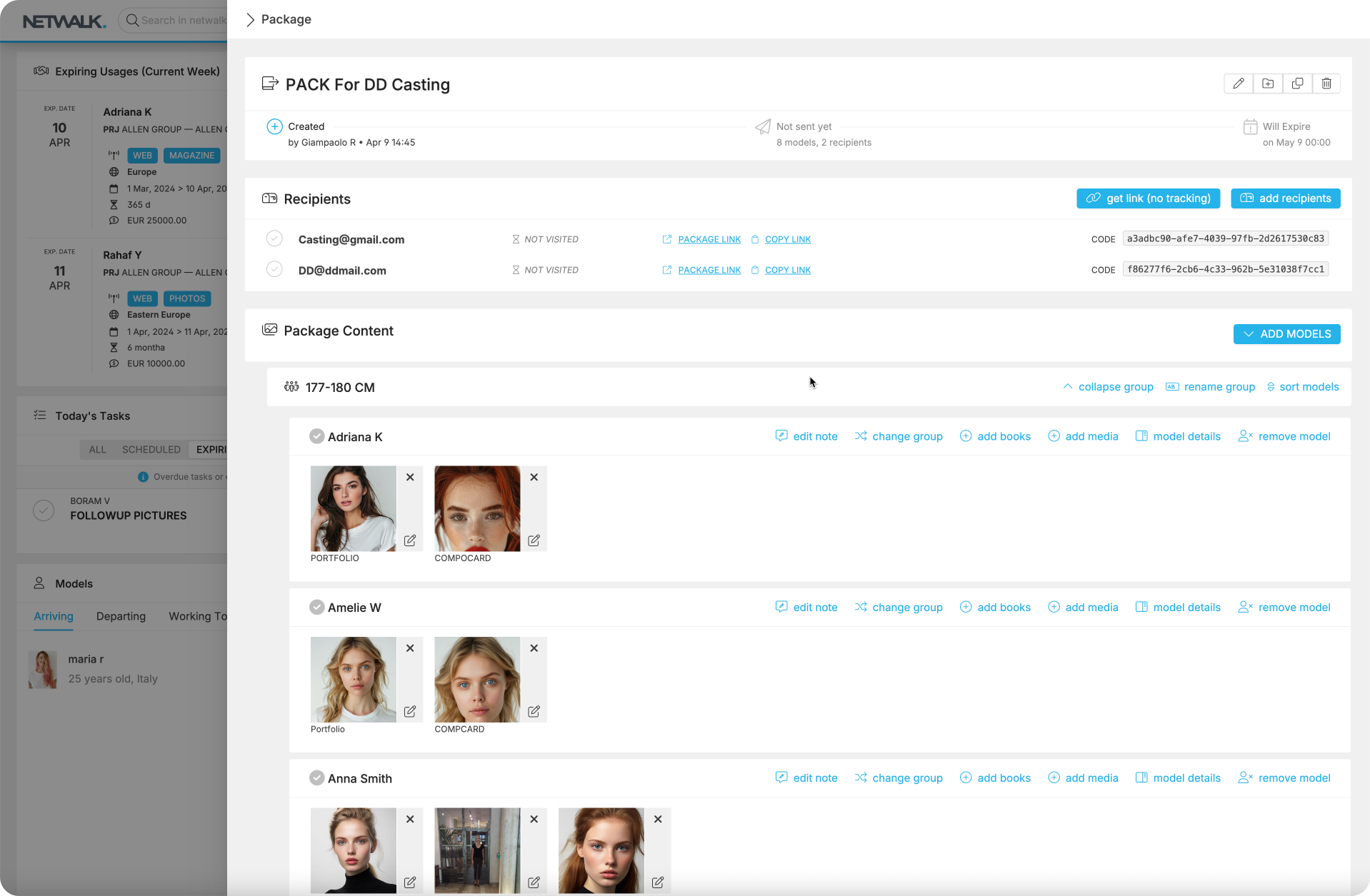 Netwalk Packages Tool