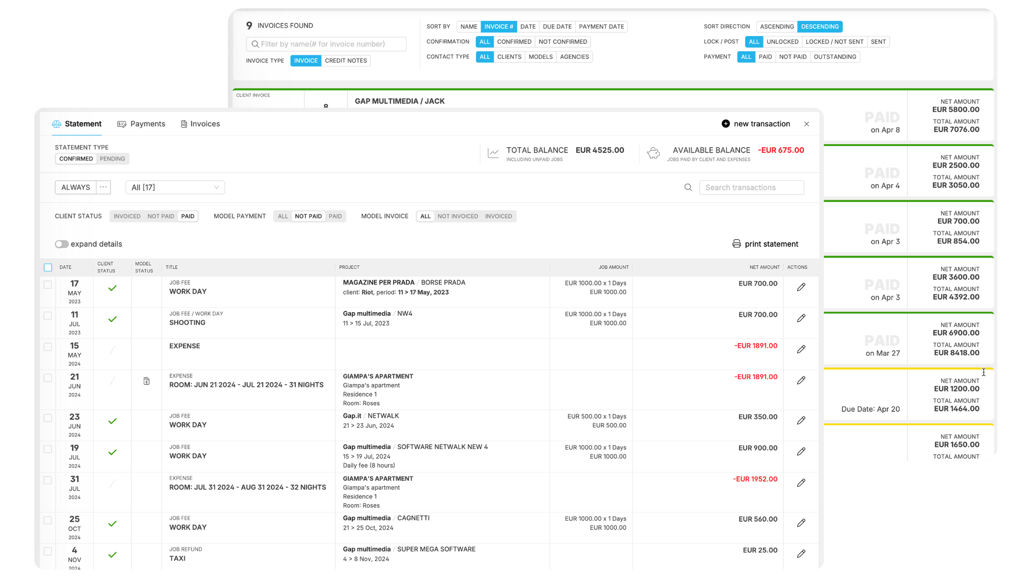 Netwalk Accounting Module